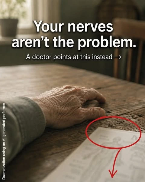 Doctor pointing at hidden cause of nerve damage that standard tests miss